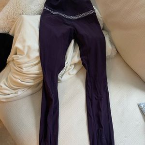 Lululemon high rise align size 2 - purple